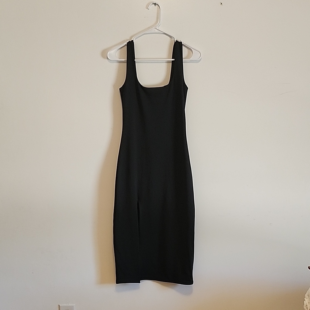 Express Black Midi Dress